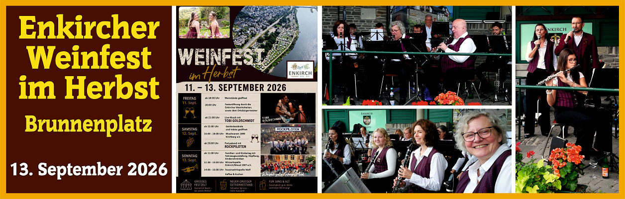 2026 – Weinfest im Herbst in Enkirch